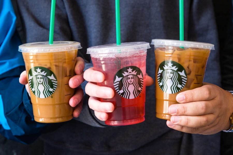 Famous Starbucks refresher and iced coffees. (Picture from Thrillist)