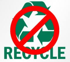 The photo expresses Juan Diegos recent decision to go anti-recycling.