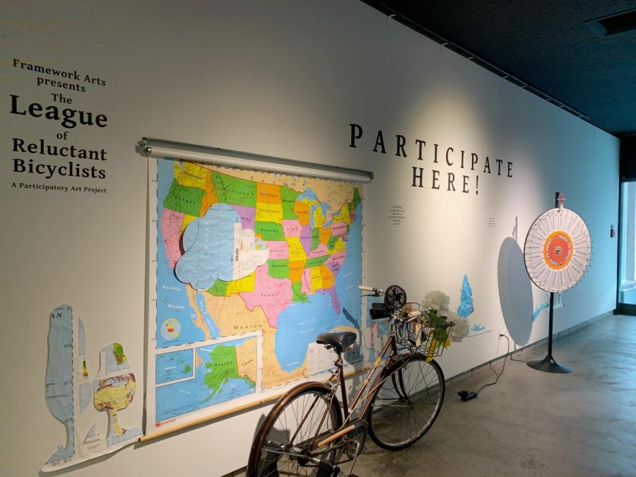 An interactive exhibition called The League of Reluctant Bicyclists.