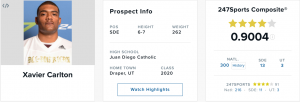 Xaviers recruting profile from 247 sports shows how good he is.