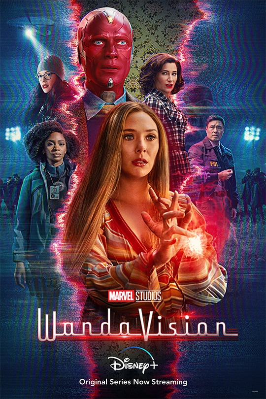 The official poster released for the Wandavison premiere 